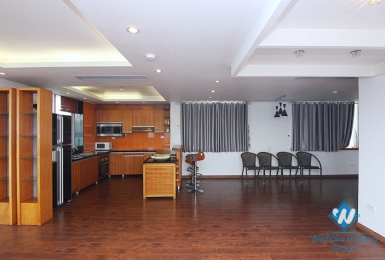Spacious 03 bedrooms apartment with lake view for rent in Quang Khanh, Tay Ho